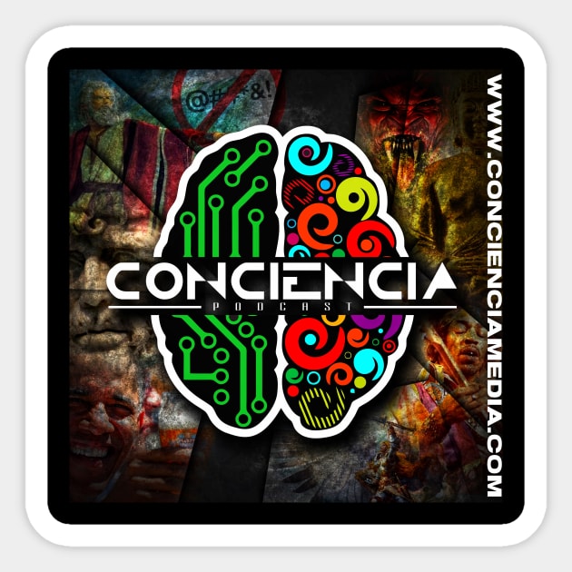 Nueva Portada ConCiencia Podcast Sticker by ConCiencia Media